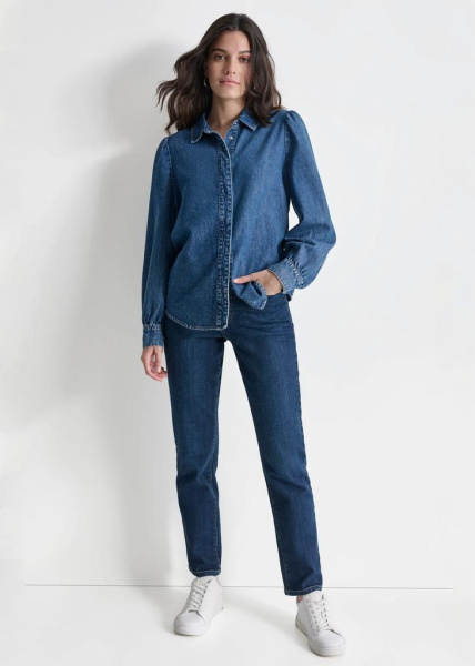 Джинсовая рубашка DKNY