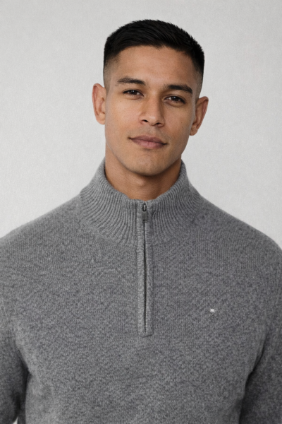 Пуловер 1/4 ZIP Hackett London