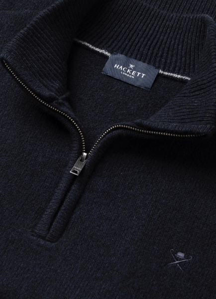 Пуловер 1/4 ZIP Hackett London
