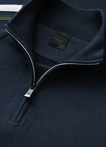 Пуловер 1/4 ZIP Hackett London