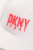 Белая бейсболка/Кепка DKNY дышащая 
