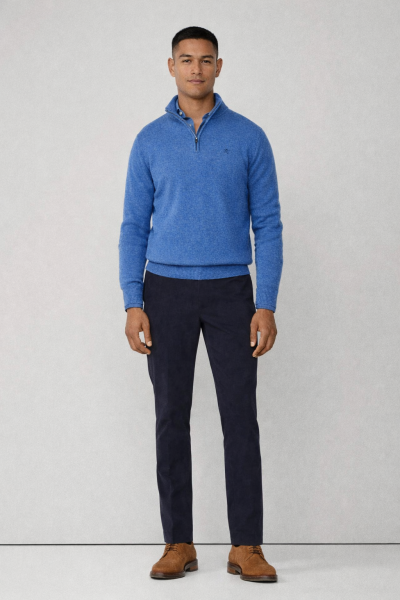 Пуловер 1/4 ZIP Hackett London
