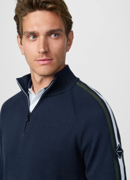 Пуловер 1/4 ZIP Hackett London
