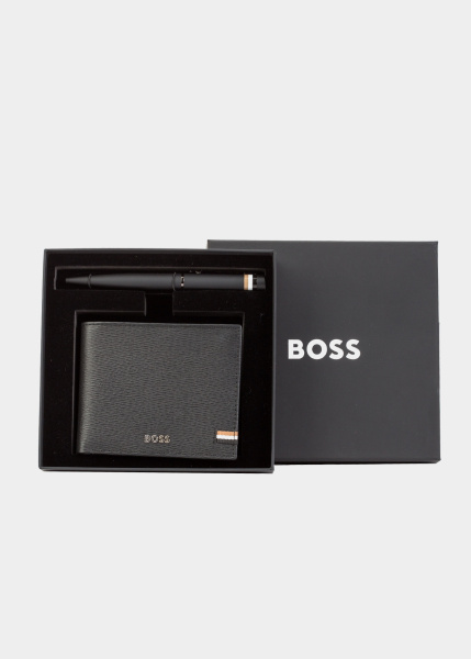 Подарочный набор (портмоне, ручка) HUGO BOSS