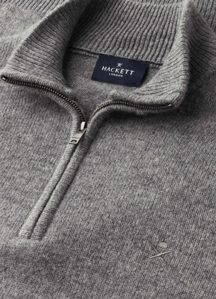 Пуловер 1/4 ZIP Hackett London